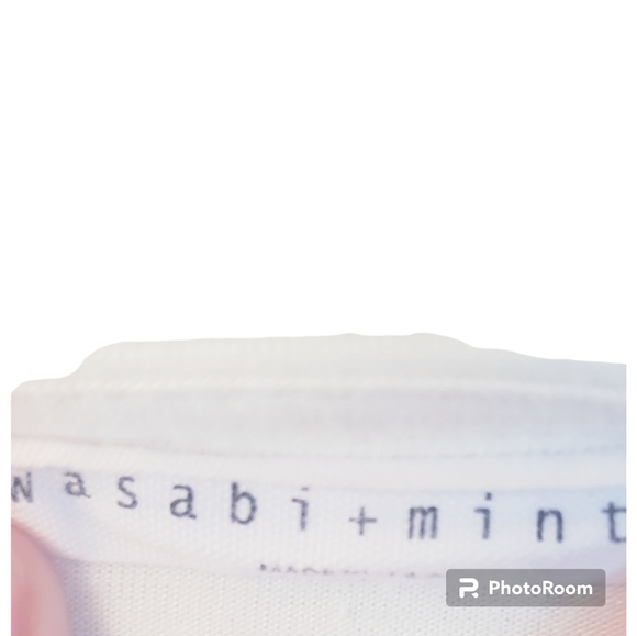 White Bodysuit V Neck Wasabi + Mint - Picture 7 of 10